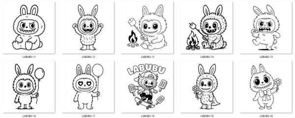 LABUBU 11-20 Baby/kinder pyjama