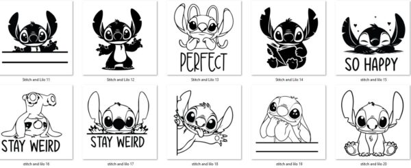 Stitch 11-20 Baby/kinder pyjama